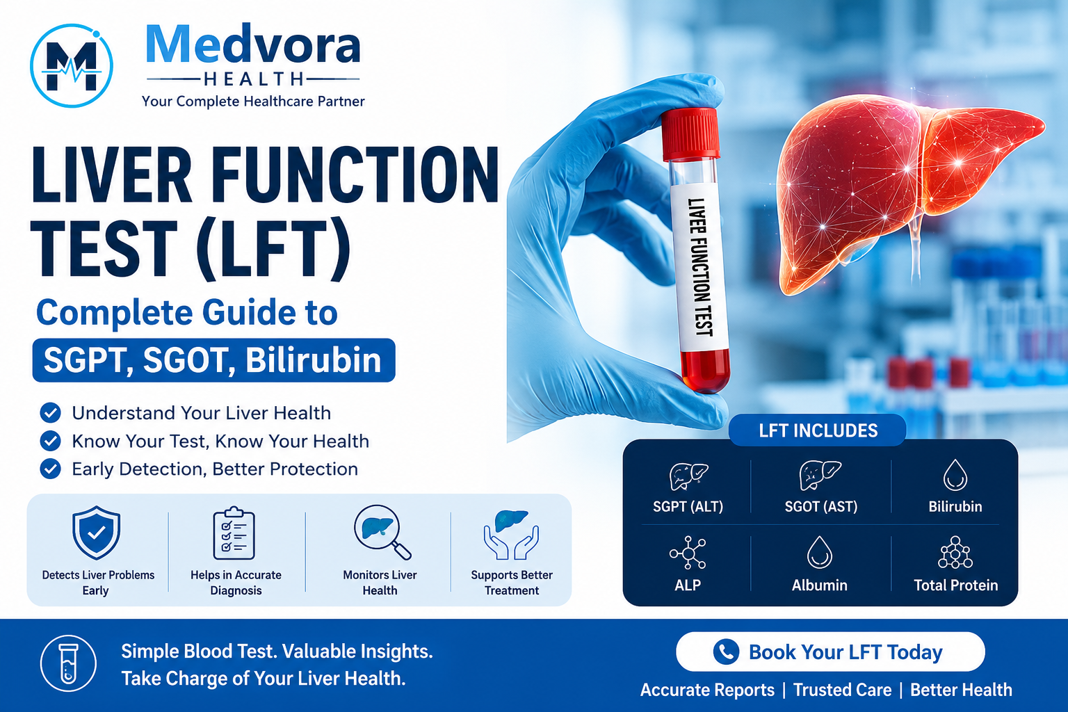 Liver Function Test (LFT): Complete Guide to SGPT, SGOT, Bilirubin & Normal Ranges