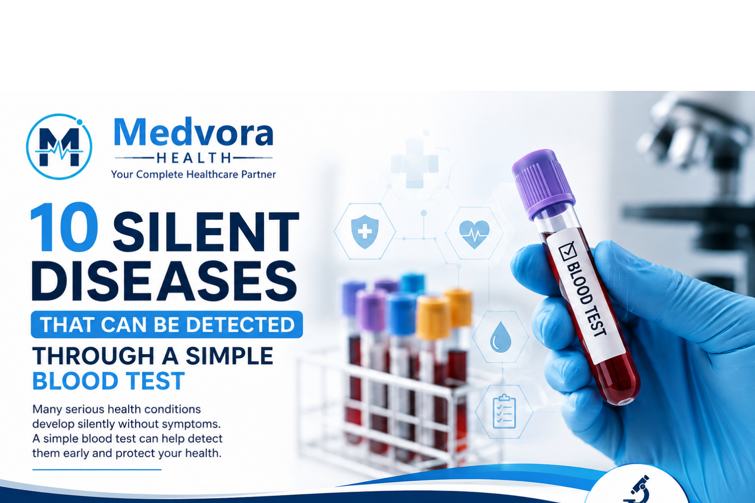 10 Silent Diseases That Can Be Detected Through a Simple Blood Test