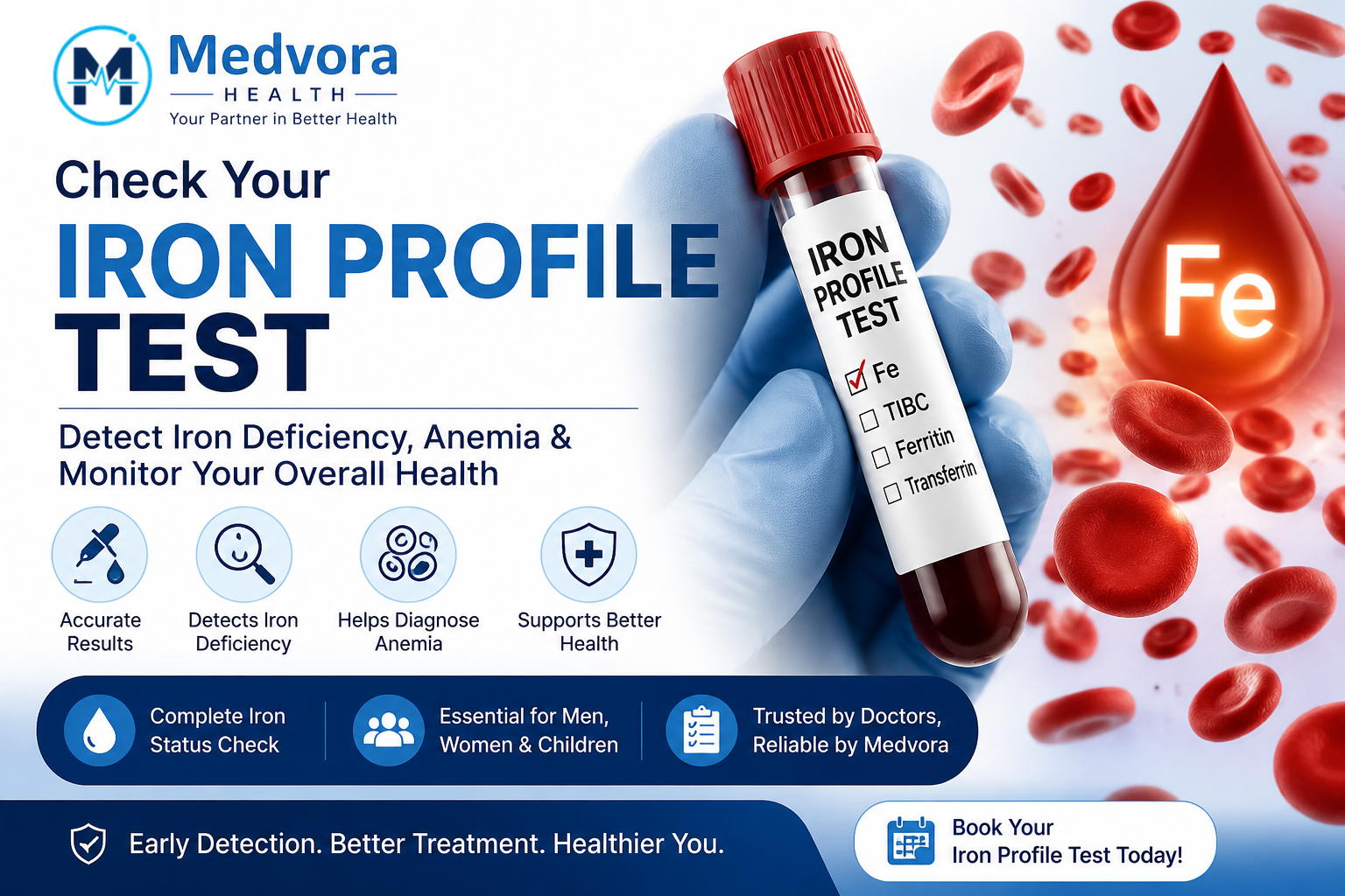 Iron Profile Test: Symptoms of Iron Deficiency & Diagnosis